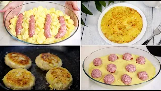 You will love POTATOES! CHEAP DINNER in a hurry! Quick and DELICIOUS Dinner for EVERY DAY