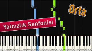 Sertab Erener - Yalnızlık Senfonisi |  Piyanoda Nasıl Çalınır