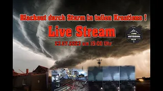 Blackout - Stromausfall Kroatien  durch Tornado Sturm mehrere Ortschaften seit ca.5 Tagen ohne Strom