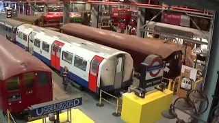 London Transport Museum Acton Depot Open Day September 2023, Buses & Underground Trains