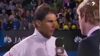 Rafael Nadal Answers A Question About His Girlfriend Maria Francisca Perello