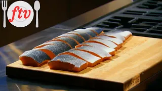 How to Fillet a Salmon like a True Masterchef | Masterclass