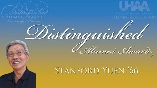 2015 Distinguished Alumni Awards: Stanford Yuen