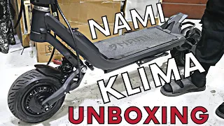 Nami Klima Electric Scooter Unboxing!