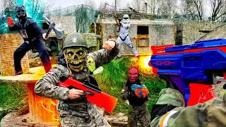 Nerf War / Paintball Battle / Nerf First Person Shooter / Nerf Gun Battle Royale