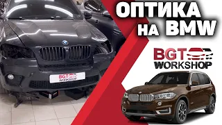 Переделка оптики на примере BMW X5 E70