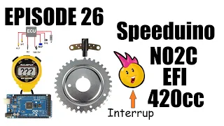 Episode 26.  We finally finish the Speeduino NO2C EFI install on out 420cc  street legal go kart