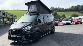 2020 FORD TRANSIT CUSTOM POP UP TOP 4-BERTH CAMPER 300 LIMITED MOTION R Auto for sale Castle Motors