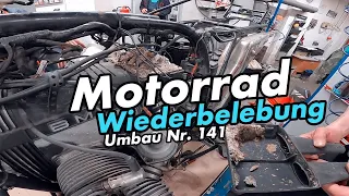 Die Wiederbelebung!   BMW Motorrad R 100 GS  - SWT-SPORTS Nr. 141, vom Scheunenfund zur Reiseenduro