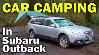 SUBARU Outback CAR CAMPING Setup