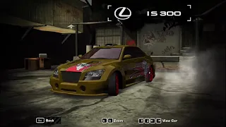 NFS Most Wanted 2005 - How to make Taz's car (Lexus IS300) | Enderbot Cyborg