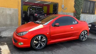 Como desatoro la capota Peugeot 206cc