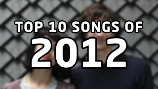 Top 10 songs of 2012