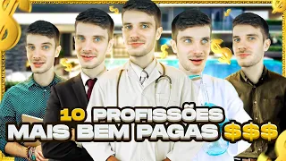 💵 10 PROFISSÕES MAIS BEM PAGAS NO BRASIL