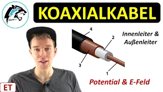 KOAXIALKABEL – (Potential- & Feldverläufe) | Elektrotechnik Tutorial