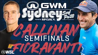 Ryan Callinan vs Leonardo Fioravanti | GWM Sydney Surf Pro - Semifinals Heat Replay