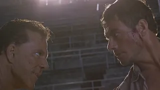 Jean Claude Van Damme vs Mickey Rourke. Final battle. Double Team (1997) MovieClip