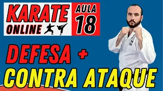 KARATE ONLINE | AULA 18 | DEFESA E CONTRA-ATAQUE + DICAS DE TREINO ( KIHON IPPON KUMITE )