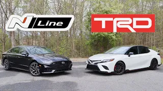 2022 Hyundai Sonata N-Line vs Toyota Camry TRD | Is Toyota Outdated?