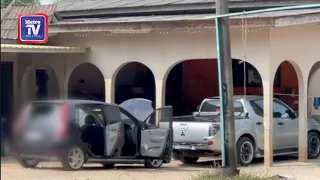 Kereta, rumah ditembak ketika nyenyak tidur