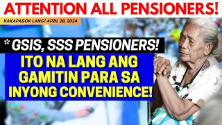 ✅ ALL GSIS, SSS PENSIONERS! ITO NA LANG ANG GAMITIN PARA SA INYONG CONVENIENCE! #gsis #sss #news