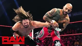 Ricochet vs. AJ Styles: Raw, June 24, 2019