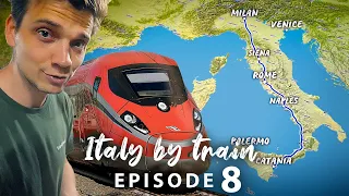 1400km Train Travel across Italy in ONE day! Behind-The-Scenes ep8.