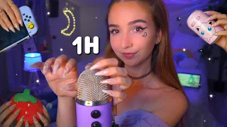 ASMR de 1H (avec des ongles pointus)🌙