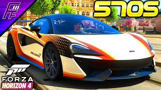 JUST AS GOOD AS IN A9!? McLaren 570S (S1 Rank 900) Forza Horizon 4 Multiplayer