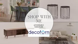 SHOP WITH ME FOR AFFORDABLE FURNITURE | DECOFURN + @HOME & MR PRICE DUPES | SOUTH AFRICAN YOUTUBER