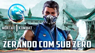 Mortal Kombat 1 - ZERANDO com Sub-Zero no HARD