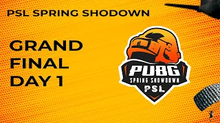 PSL SPRING SHOWDOWN 2022 | Гранд Финал | День 1