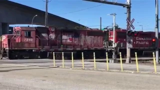 Diesel Train at Braid Street, New Westminster, BC