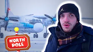 Volo Al Polo Nord Su Un Aereo Russo