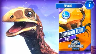 DOMINION TOUR PACK, BATTLE STAGE, TOURNAMENT WOOLLY MAMMOTH | JURASSIC WORLD THE GAME