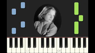 piano tutorial "MON AMANT DE SAINT JEAN" 1942, avec partition gratuite (pdf)