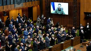 Canada's response to Ukraine President Zelenskyy's speech