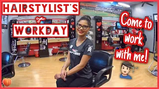 A Hairstylist's Workday | Hairstylist Life