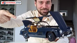 Mercedes Benz 300 SL 1:12 scale by Schuco - review and unboxing