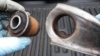 How to Replace Control Arm Bushings (EASY)