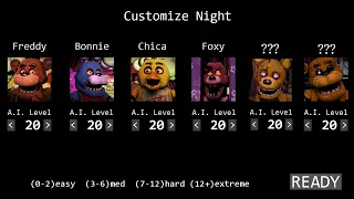 All the Jumpscares from FNaF 1, but it's the FNaF movie! (FNaF 1 Mods)