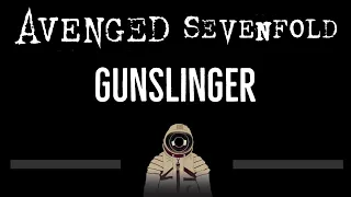 Avenged Sevenfold • Gunslinger (CC) 🎤 [Karaoke] [Instrumental Lyrics]