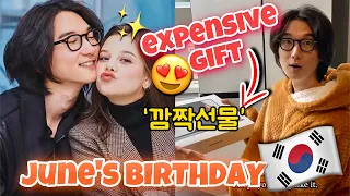 🇰🇷vlog) Surprise Birthday Gift to my Korean Husband | To see how he reacts | Model in Korea | Seoul