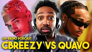 Chris Brown VS Quavo & Drake uses AI 2pac Clone?