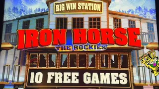 ★ANOTHER NEW TRAIN !? Train Slots Popular Now ??★IRON HORSE THE ROCKIES (Aristocrat) Slot ☆栗スロット