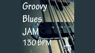 Groovy Blues Guitar Backing Track in D Major 130 BPM