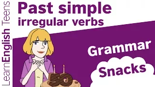 Past simple irregular verbs - English grammar lessons