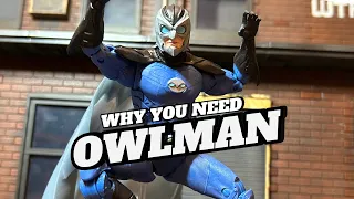 The Best Evil Batman Yet: DC Multiverse Gold Label Forever Evil Owlman Review | McFarlane Toys