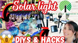 *MIND BLOWING* DOLLAR TREE SOLAR LIGHT DIYS & HACKS