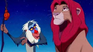 Mufasa's Ghost in the Sky Scene - THE LION KING (1994) Movie Clip